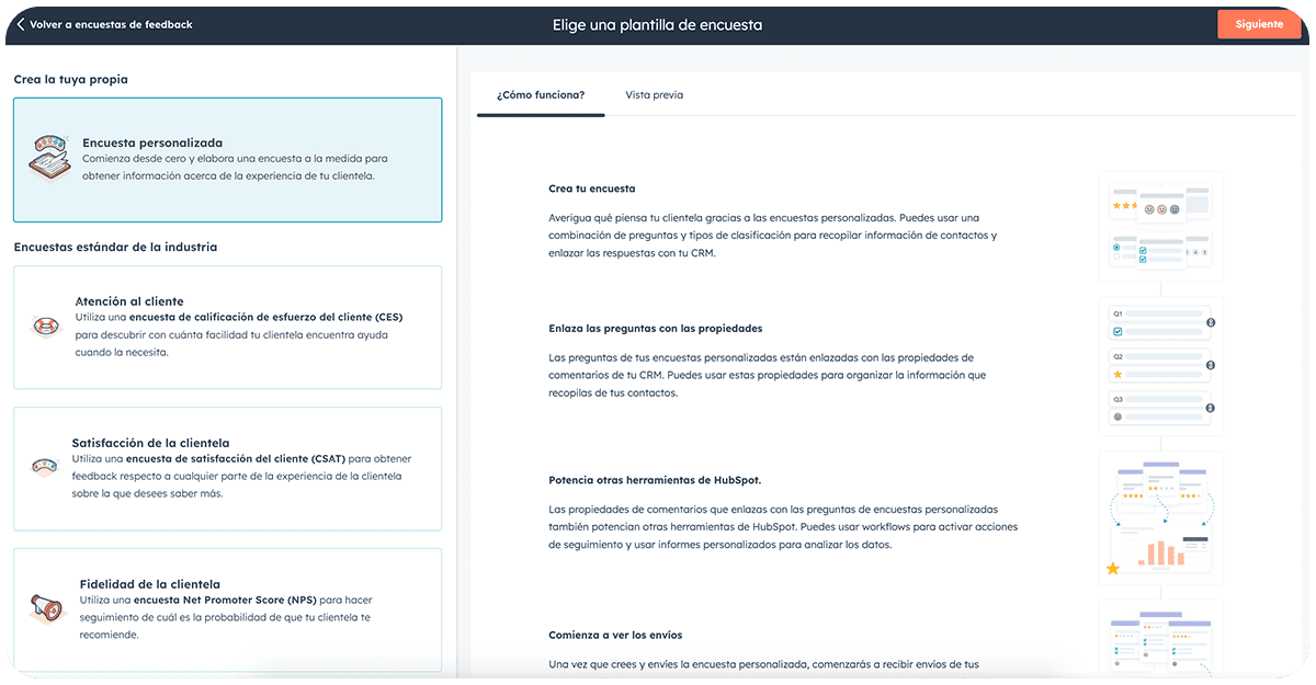 Automatización encuesta de satisfacción