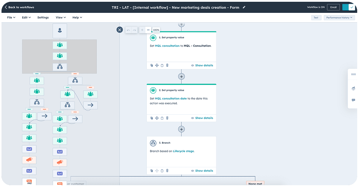 Lead assignment workflow