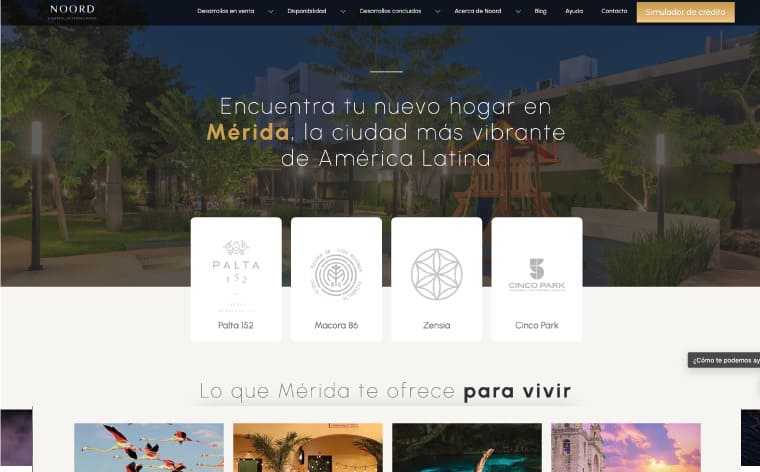 Diseño web Noord