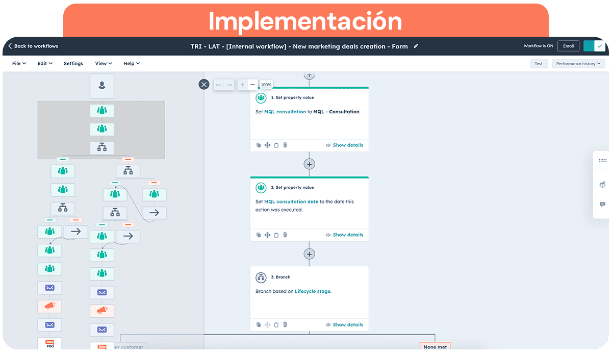 Implementación